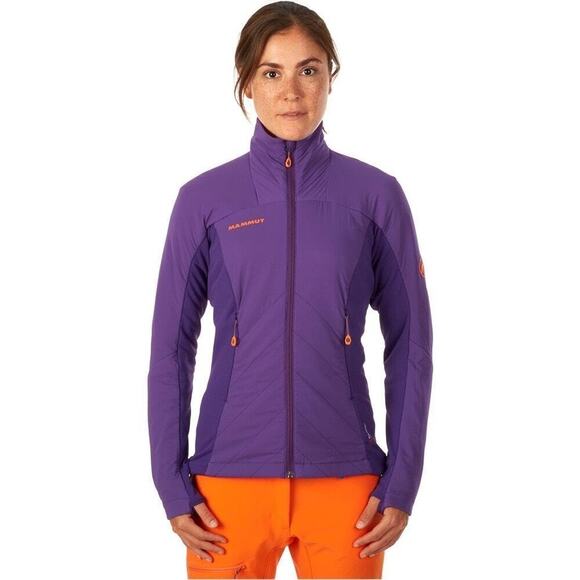 Mammut Women’s Eigerjoch In Hybrid Jacket Purple Polartec Alpha Size XS - Picture 1 of 11